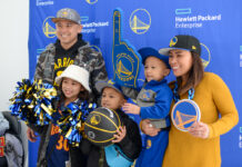 Image for display with article titled Photos: Santa Cruz Warriors host annual game at Chase Center | NBA G League