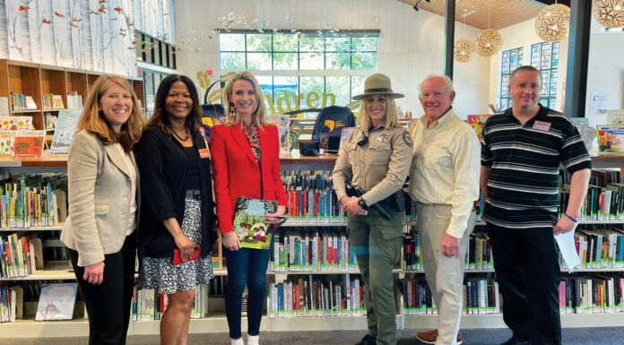 California First Partner pays visit to Felton Library