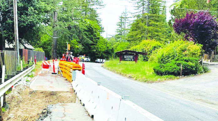 Full closure of Hwy 9 in Ben Lomond takes effect