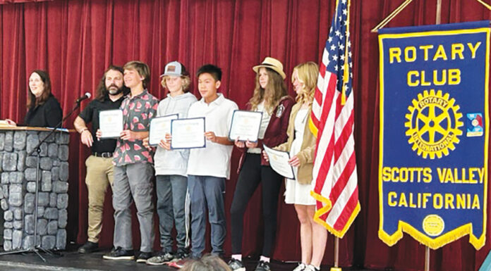 Scotts Valley Rotary awards scholarships for local students