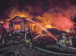 Man suffers burns in Ben Lomond structure fire