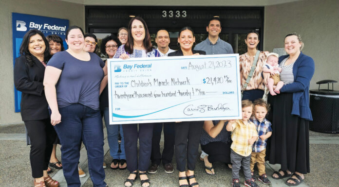 Bay Federal Credit Union raises $21K for Children’s Miracle Network Hospitals