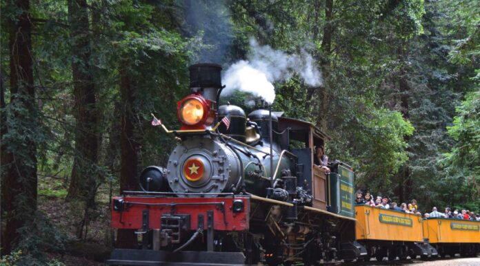 October means bluegrass music and train fun at Roaring Camp