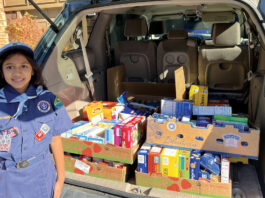 Scouts begin Scouting for Food drive