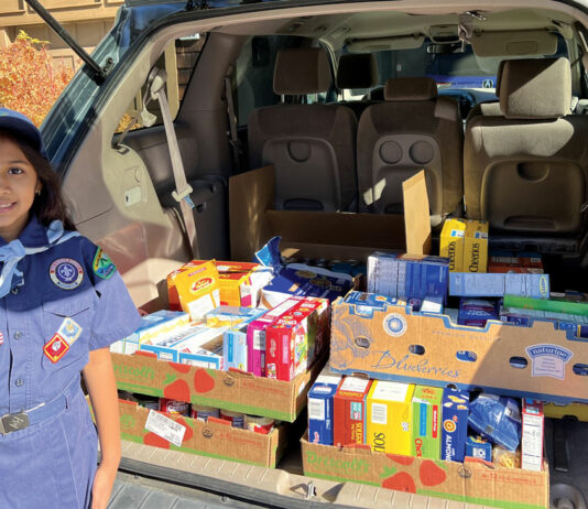 Scouts begin Scouting for Food drive