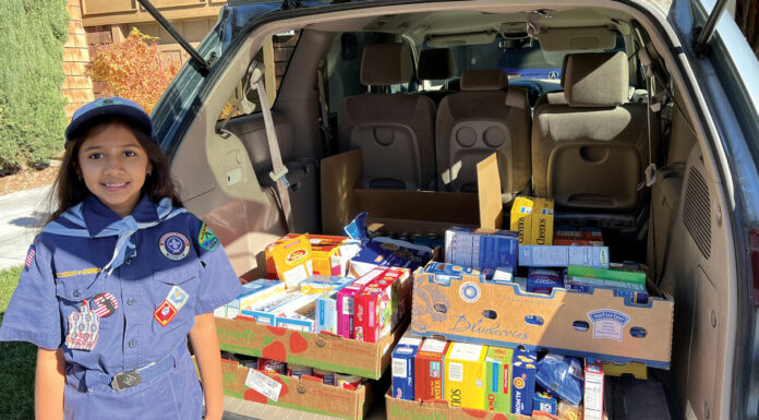 Scouts begin Scouting for Food drive