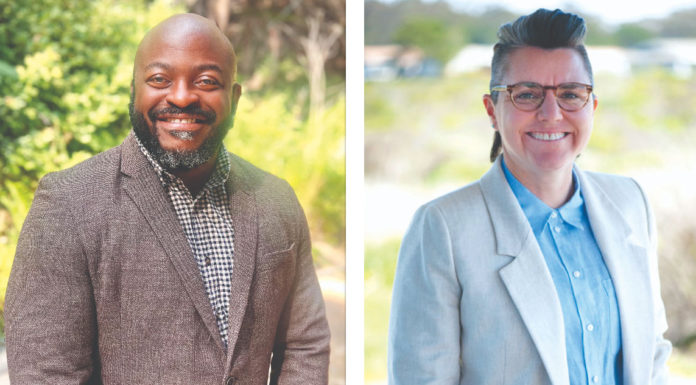Santa Cruz County supervisor candidates vie for 5th District seat Christopher Bradford Monica Martinez