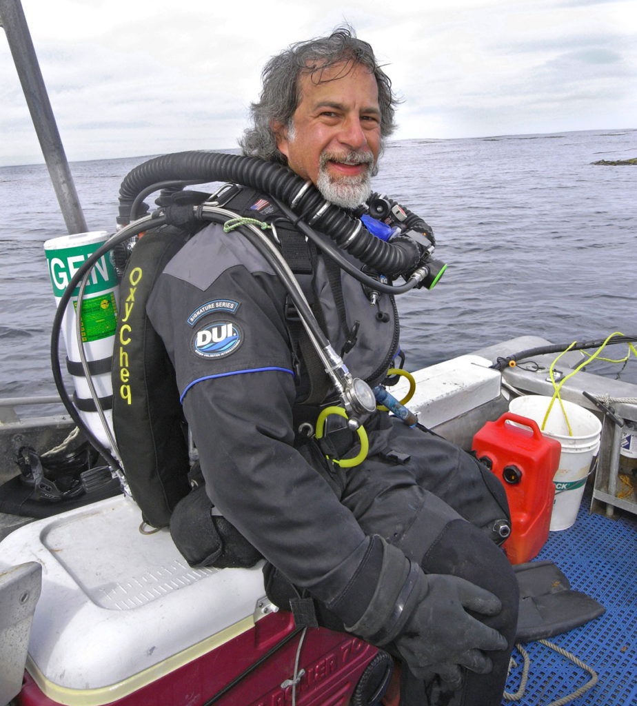 Marc Shargel diving