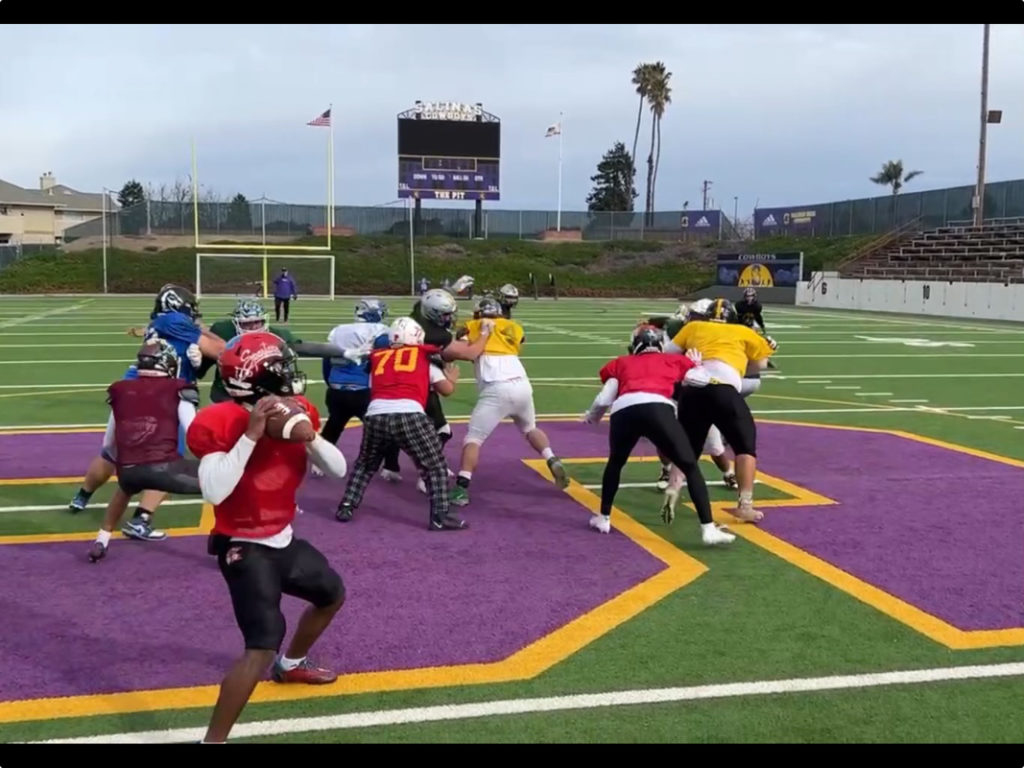 Falcons Sending Six Players To Central Coast All Star Football Game Press Banner Scotts 0845