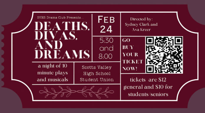 Scotts Valley High School presents night of short musicals, plays SVHS drama club