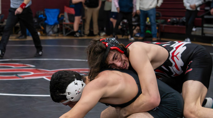 Falcons, Cougars shine at SCCAL wrestling championships