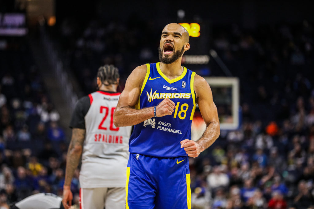 Image for display with article titled Santa Cruz Warriors Surge Past Vipers in Yearly Contest at Chase Center | NBA G League