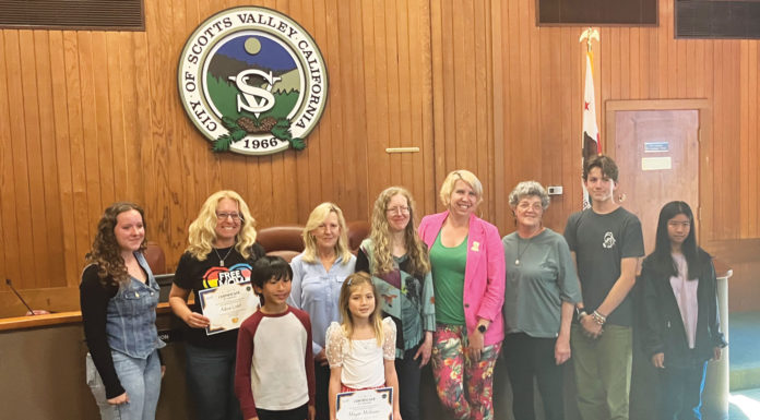 Scotts Valley City Hall transforms into poetry space for 2024 Verse of the Valley winners Poetry award winners