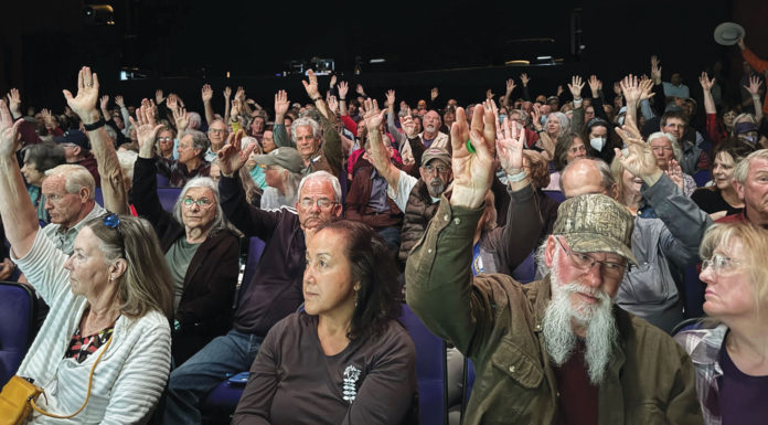Residents face uncertainty as home insurance options dwindle amid fire risks wildfire meeting