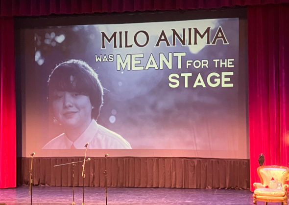 Milo was Meant for the Stage