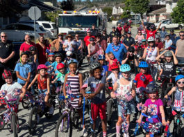 Skypark community marks 4th of July with Kids Bike Parade in Scotts Valley