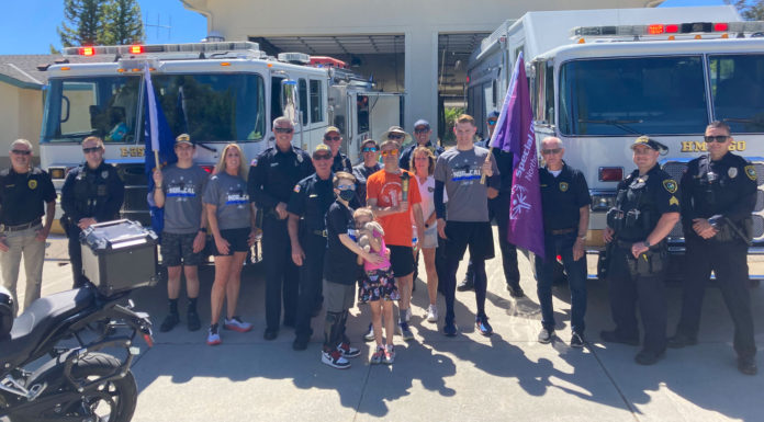 Scotts Valley, county agencies rally for Special Olympics