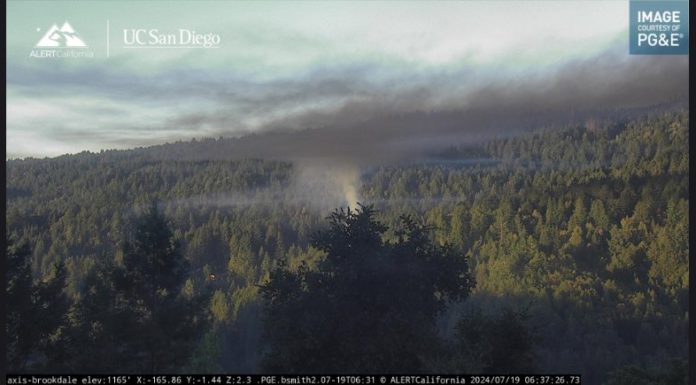 Santa Cruz Mountains wildfire quelled quickly fire
