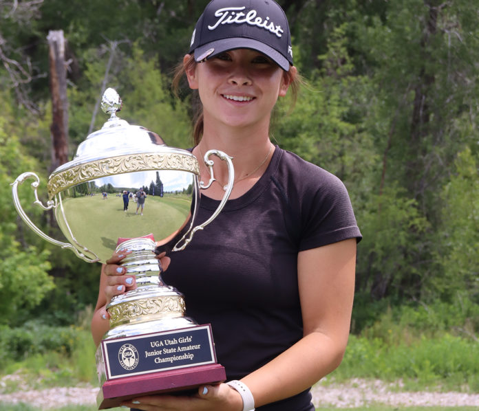 Scotts Valley native Ashley Gettleman won the inaugural Utah Girls' Junior State Amateur Championship