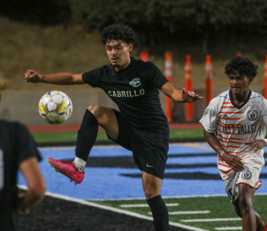 Cabrillo suffers first loss in conference play to West Valley | Men’s soccer