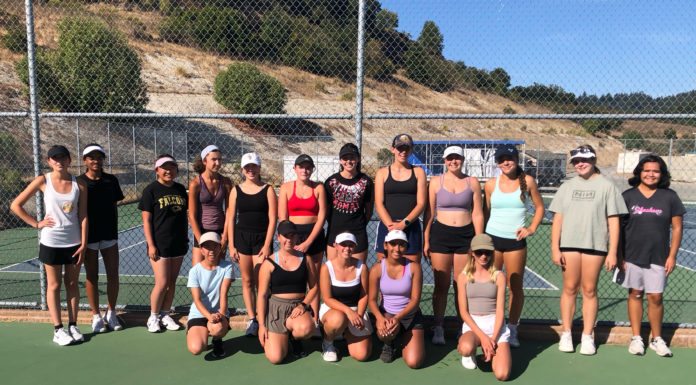 Scotts Valley girls’ tennis program in great shape following large turnout