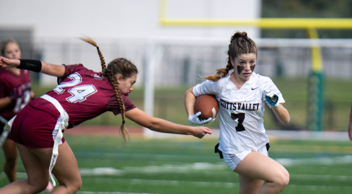 Late rally helps Falcons take down Aptos in SCCAL title game | Girls flag football