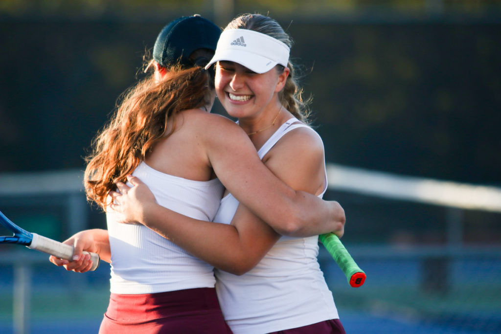 Image for display with article titled SV’s Niklaus and Szymanski Capture SCCAL Doubles Title | Girls Tennis