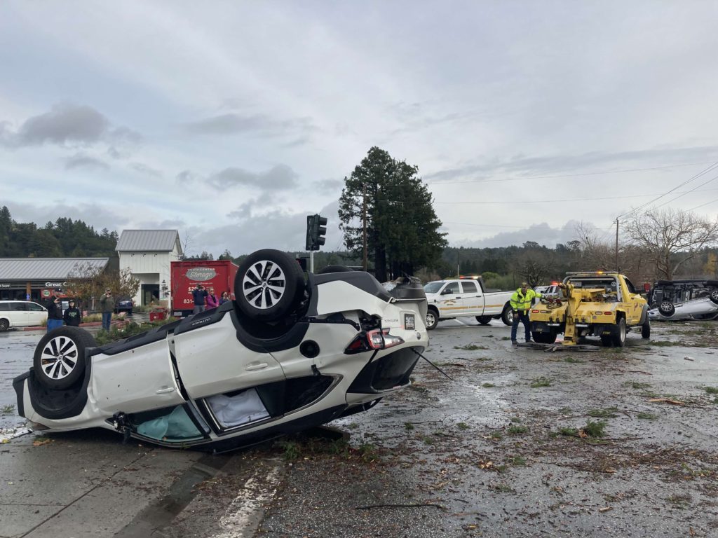 cleanup intersection after tornado