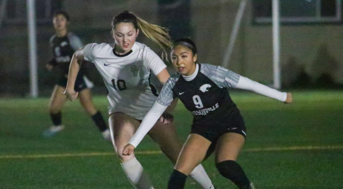 Falcon girls’ soccer manages to put up a fight despite low turnout