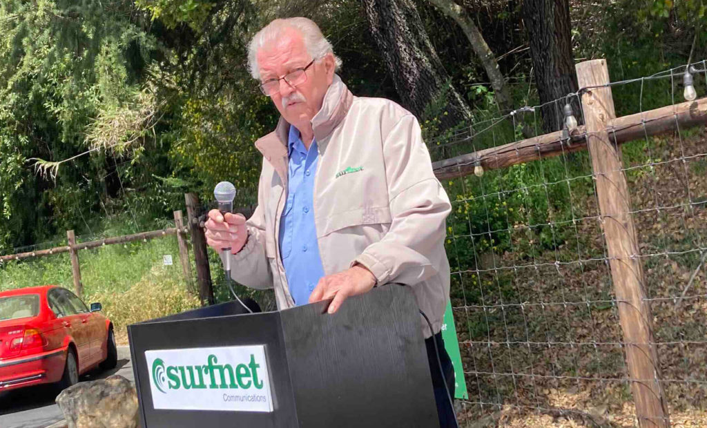 Image for display with article titled Fiber Internet Switched-on for Rural Residents in Santa Cruz Mountains