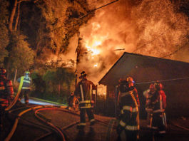 No one injured in small fire north of Boulder Creek Boulder Creek fire