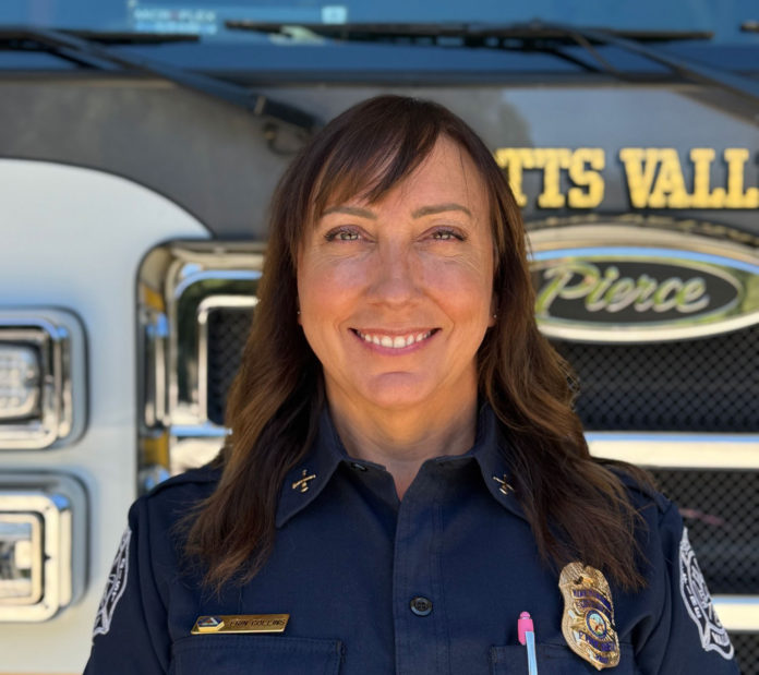 Scotts Valley Fire Protection District Fire Marshal Erin Collins