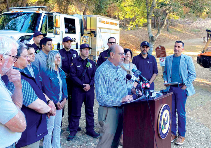 Mayor-Hudes-speaks1 Novitiate Park anti-wildfire partnership