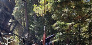 Scotts Valley firefighters praised for quick response to fuel spill hillside tanker truck spill