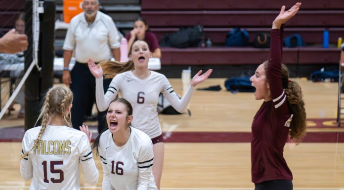 Falcons slowly rising as contenders in the SCCAL | Girls volleyball
