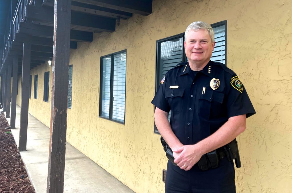 Scotts Valley Police Chief Steve Walpole Jr.