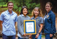 Santa Cruz County marks fire safety milestone with picnic celebration Fire Safe Council of Santa Cruz County Firewise certificate
