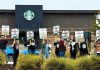 Starbucks workers rally for unionization in Scotts Valley Starbucks baristas hold signs and chant