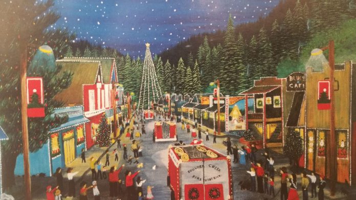 Boulder-Creek-artist-Margot-Slowik-painting Painting by artist Margot Slowik