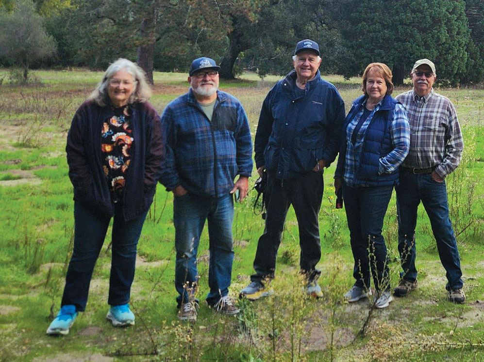 Scotts Valley Historical Society members