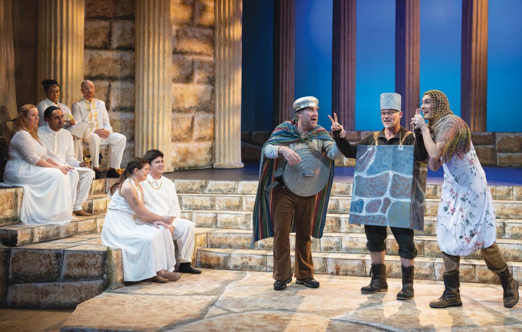 Mountain Community Theater actors in play