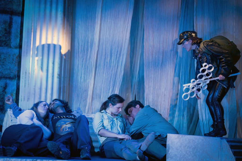 Mountain Community Theater actors in play