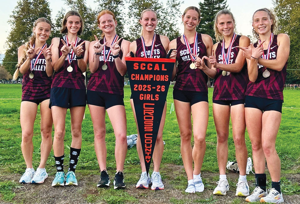 Scotts Valley girls cross country