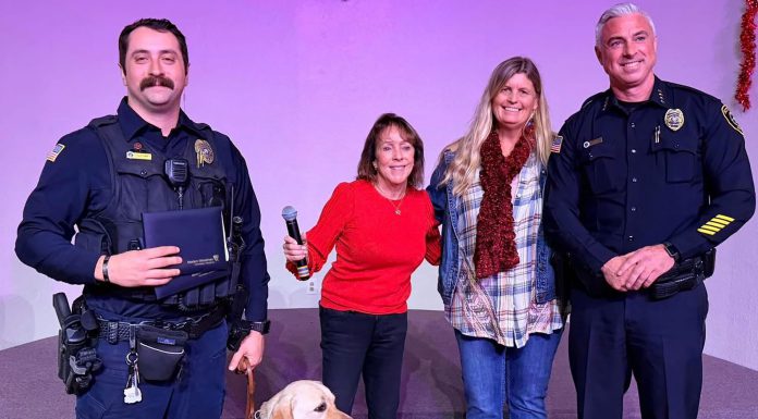 Scotts Valley K-9 team surprised with Hometown Hero honor Hometown Hero Award