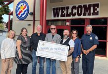 Kiwanis Club of Scotts Valley donates 2025 Music at Skypark proceeds to local schools Kiwanis Club check donation