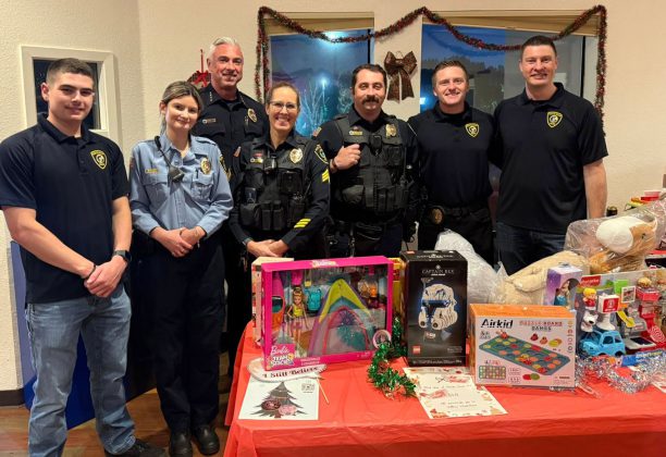 Scotts Valley Police collect toys