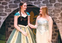 Scotts Valley Middle School students find their voices in ‘Frozen Jr.’ Students rehearsing