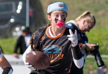 SV’s Sammy Rebbert snatches pair of INTs at 2nd Annual Central Coast All-Star Game | Girls flag football