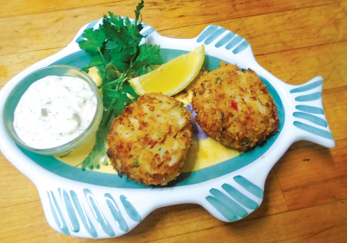 Dungeness crab cakes
