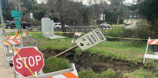 Scotts Valley declares emergency over sinkhole at key intersection Sinkhole